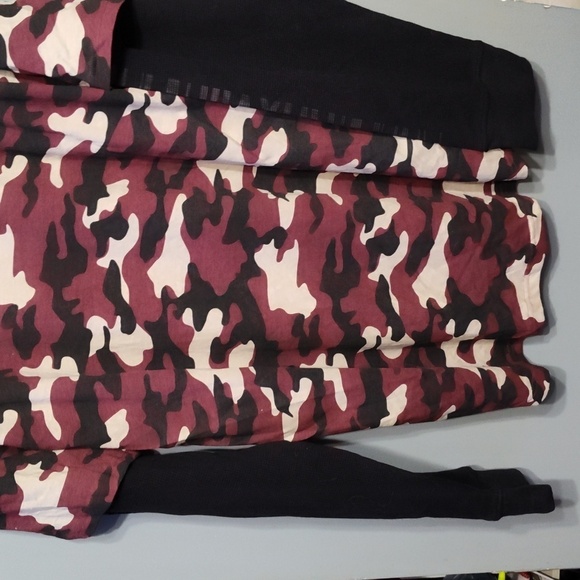 WESTY MEN'S CAMO THERMAL MULTICOLOR COTTON LONG SLEEVE SHIRT SIZE XL - Picture 4 of 9